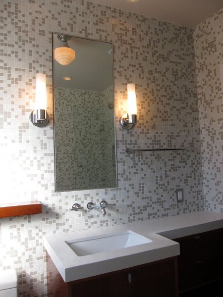 Unique lighting and Ceaser Stone counter tops